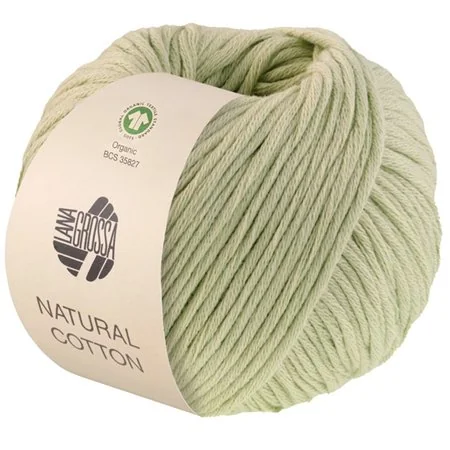Lana Grossa Natural Cotton Gots Lichtgroen 01