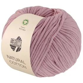 Lana Grossa Natural Cotton Gots Oud Roze 11