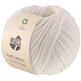 Natural Cotton Gots Weiß 17
