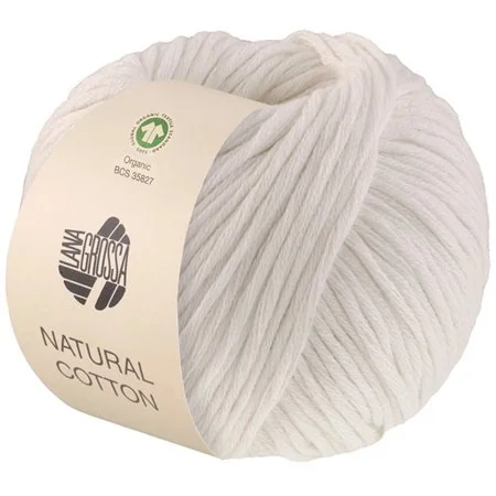 Natural Cotton Gots Weiß 17