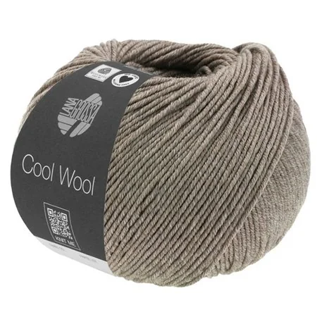 Cool Wool Mélange Gris brun chiné 1421