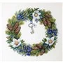 Kit de broderie Couronne d'hiver