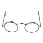 Brille für Stofftiere Metall 5cm nickel