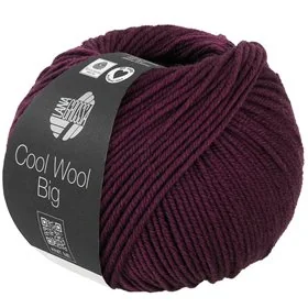 Cool Wool Big dark burgundy 1035