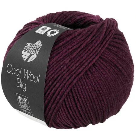 Cool Wool Big dark burgundy 1035