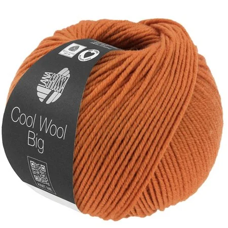 Lana Grossa Cool Wool Big oranjebruin 1036
