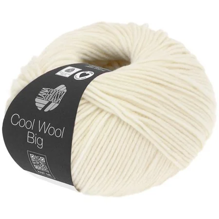 Lana Grossa Cool Wool Big Gebroken Wit 0601