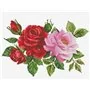 Embroidery kit Rose Bouquet