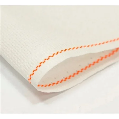 Toile Aida 14 100 x 100 cm écru