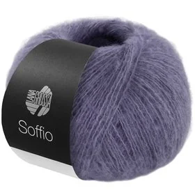 Lana Grossa Soffio 034 blauwviolet
