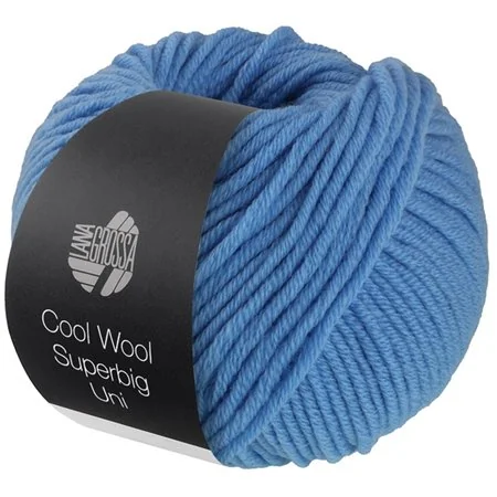 Lana Grossa Cool Wool Superbig Uni Hemelsblauw 20