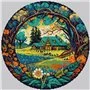 Kit de broderie Village d'Été
