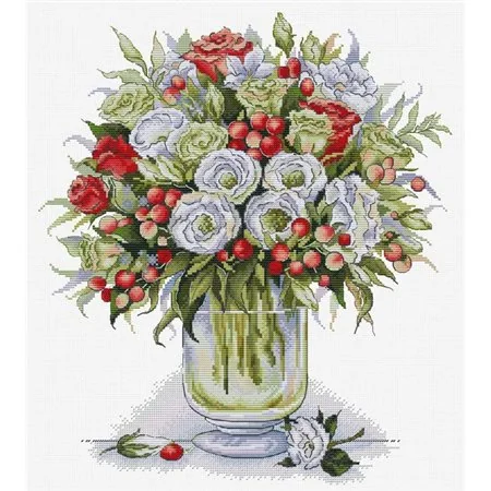 Kit de broderie Le Bouquet de la Passion