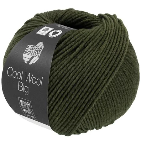Cool Wool Big Mélange Loden green mottled 1695
