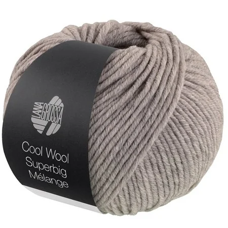Cool Wool Superbig Mélange Gris beige chiné 215