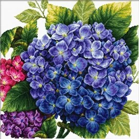 Borduurpakket Hortensia