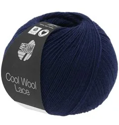 Lana Grossa Cool Wool Lace Nachtblauw 23