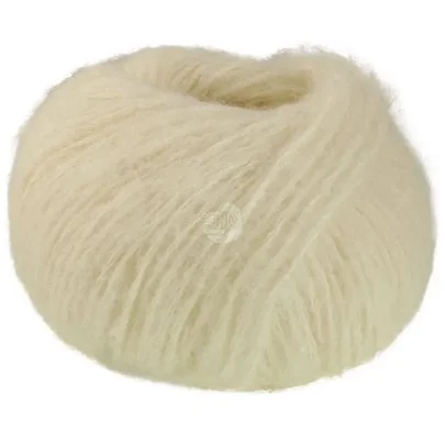 Lana Grossa Mohair Di Gio 009 Ecru