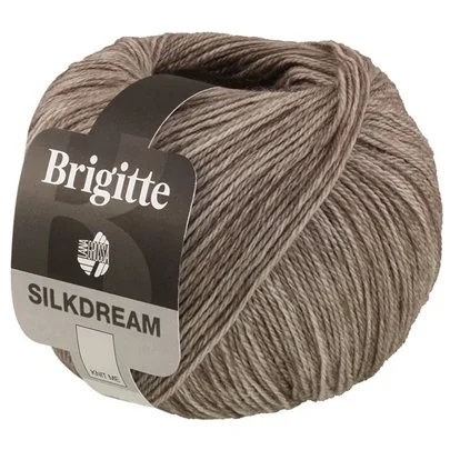 Lana Grossa Brigitte Silkdream 04 Grijsbeige
