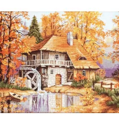 Luca-S Stickset Herbst-Landschaft