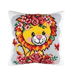 Coussin à broder Lionneau 5424