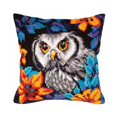 Stitch cushion kit Owl gaze 5433