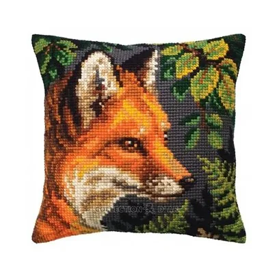 Coussin à broder Renard 5442