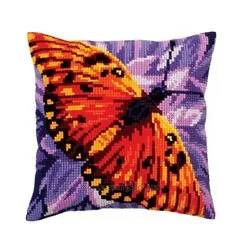 Coussin à broder Graphiques de papillons 5307