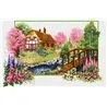 Embroidery kit Spring Cottage