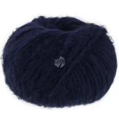 Lana Grossa Mohair Di Gio 011 donkerblauw