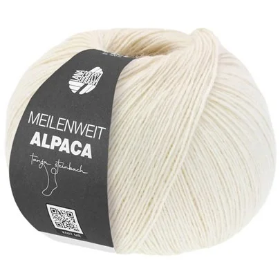 Lana Grossa Meilenweit 100 Alpaca 2008 Lichtbeige