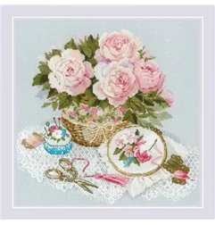 Riolis Borduurpakket Tijd om te borduren