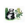 Borduurpakket Panda en de rups