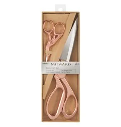 Scissors Set Dressmaking and Embroidery Rose Gold