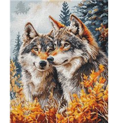 Luca-S Kit de broderie Les Gardiens de la Forêt