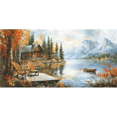 Luca-S Embroidery kit Echoes of a Golden Season