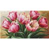 Luca-S Kit de broderie Tulipes gracieuses