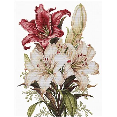 Luca-S Borduurpakket De geur van lelies