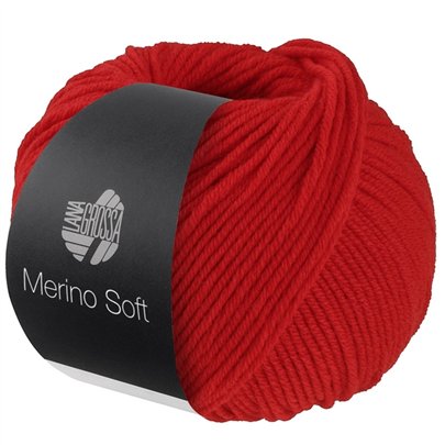 Merino Soft 011 Bright Red