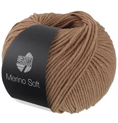 Lana Grossa Merino Soft 018 Lichtbruin