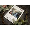Luca-S Embroidery kit Crystalline Waterfall