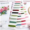 Kit de broderie Fleur rose
