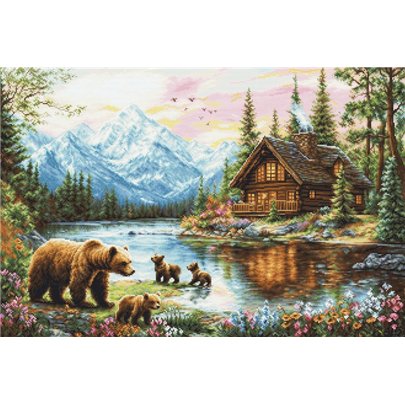 Luca-S Embroidery kit Cubs’ Adventure