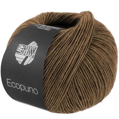 Lana Grossa Ecopuno 227 kleibruin