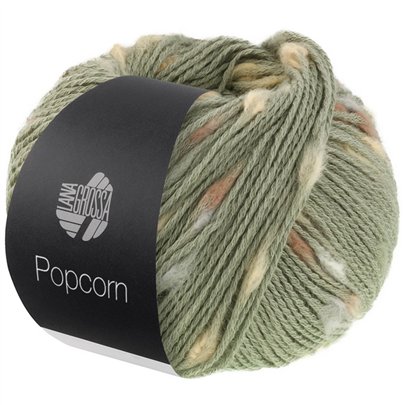 Lana Grossa Popcorn 13 Reseda groen