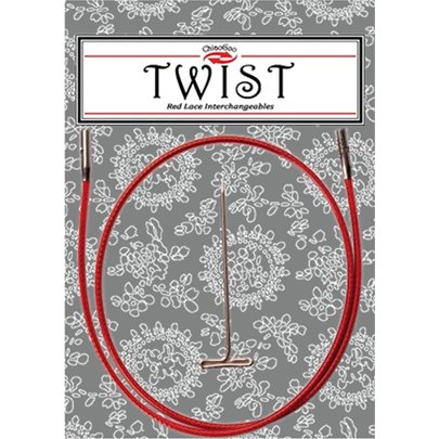 Twist cable rouge 93 cm large