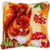 Knüpfkissenpackung Eichhörnchen im Herbst 206643