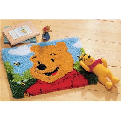 Latch hook rug kit Disney Winnie the Pooh 14722