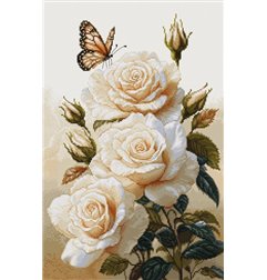 Kit de broderie Le parfum des roses