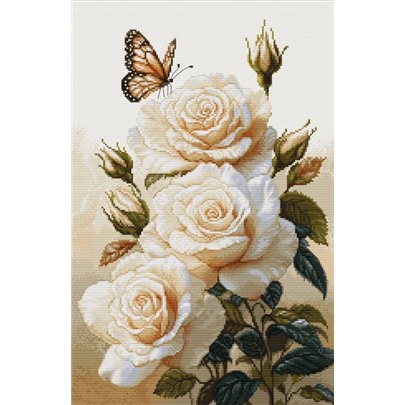 Borduurpakket De geur van rozen